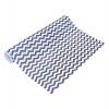 Kuber Industries Shelf Liner | EVA Kitchen Cabinet Shelf Mat | Anti-Slip Bathroom Mat | Fridge Mat | Table Mat | Zig Zag Design Wardrobe Mat | 1.5 Meter | Black