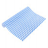 Kuber Industries Shelf Liner | EVA Kitchen Cabinet Shelf Mat | Anti-Slip Bathroom Mat | Fridge Mat | Table Mat | Zig Zag Design Wardrobe Mat | 10 Meter | Blue