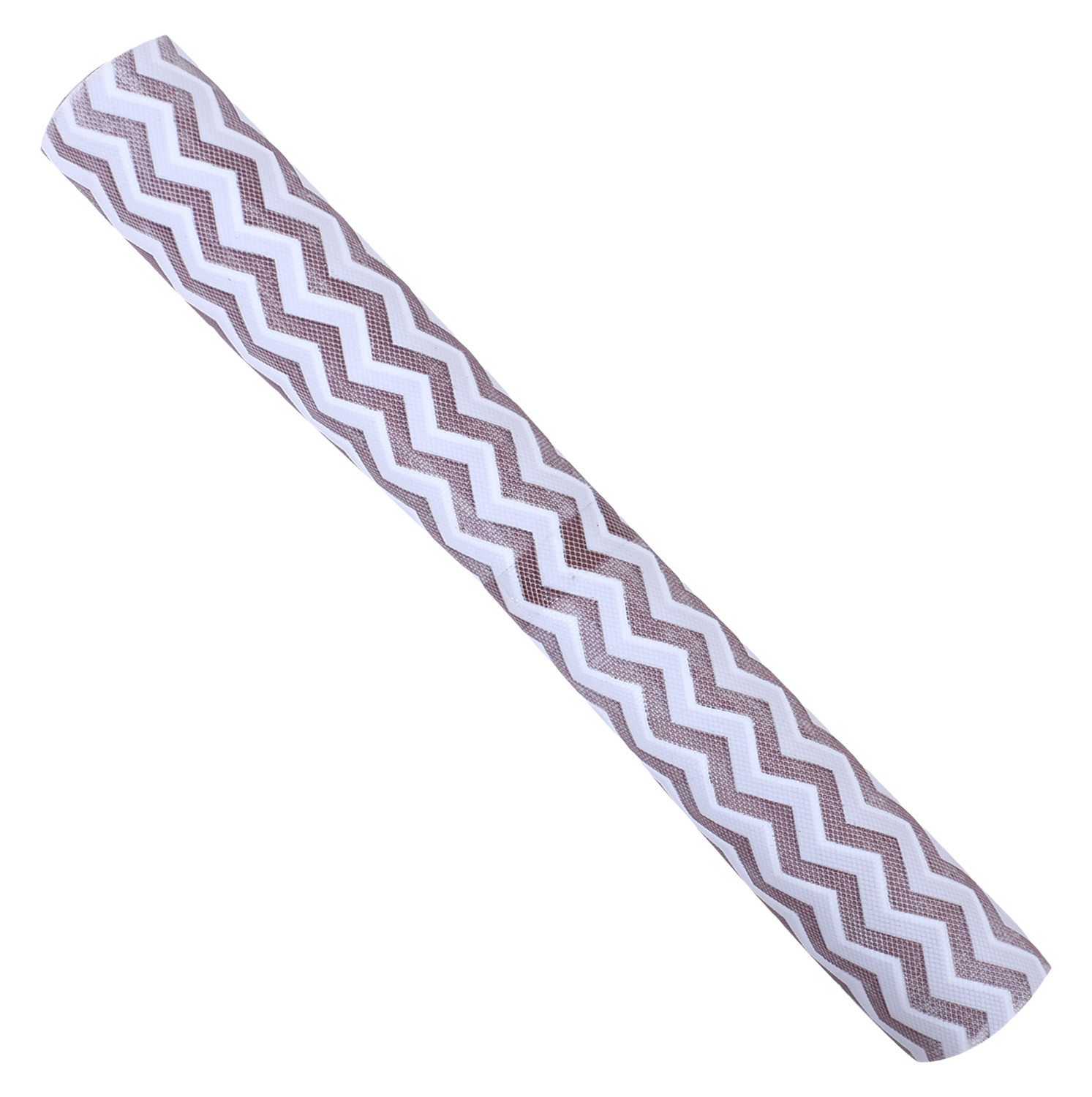 Kuber Industries Shelf Liner  EVA Kitchen Cabinet Shelf Mat  Anti-Slip Bathroom Mat  Fridge Mat  Table Mat  Zig Zag Design Wardrobe Mat  3 Meter  Brown