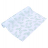 Kuber Industries Shelf Liner | EVA Kitchen Cabinet Shelf Mat | Anti-Slip Bathroom Mat | Fridge Mat | Table Mat | Green Leaf Print Wardrobe Mat | 10 Meter | White
