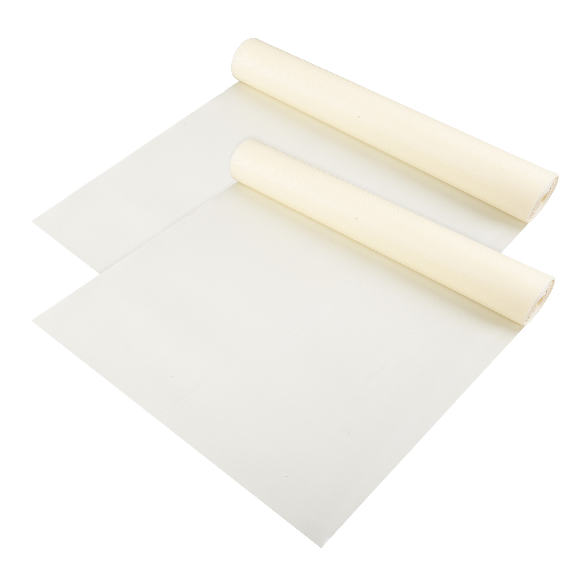 Kuber Industries Shelf Liner  EVA Kitchen Cabinet Shelf Mat  Anti-Slip Bathroom Mat  Fridge Mat  Table Placemat  Plain Wardrobe Mat  3 Meter  Cream