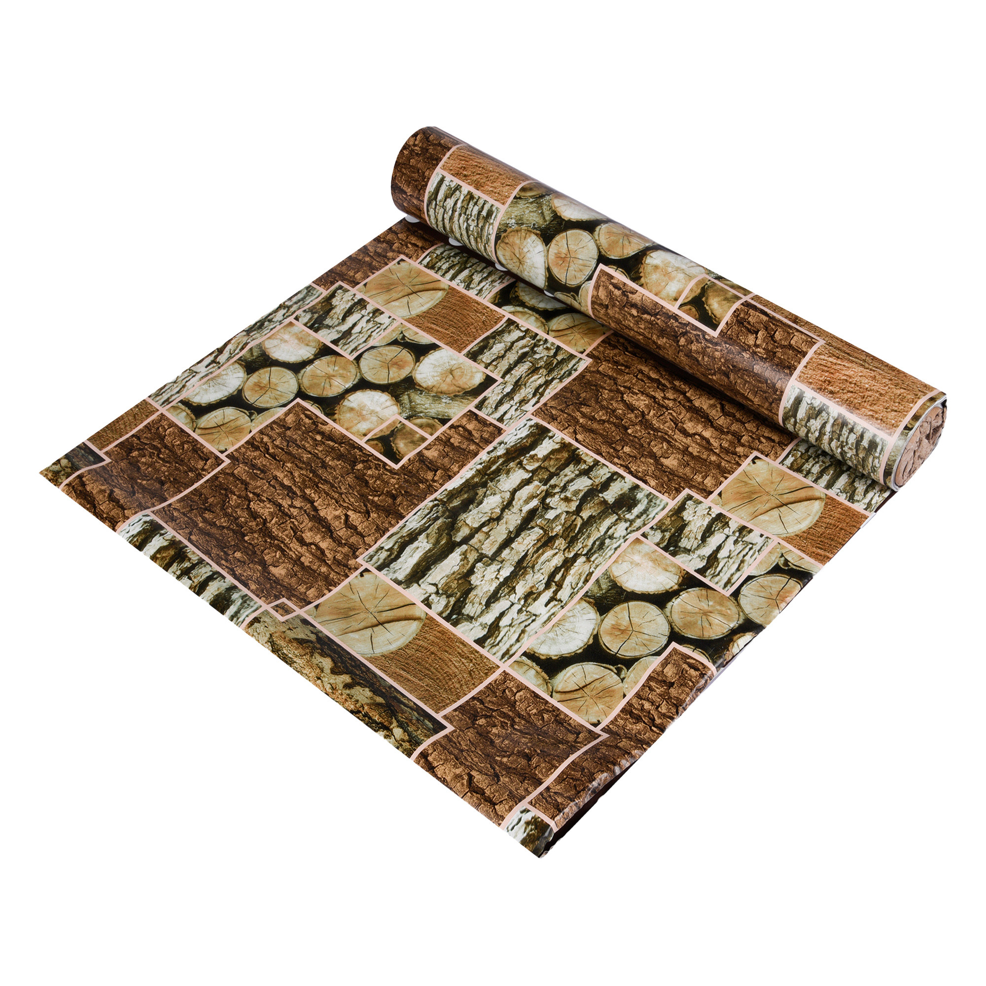 Kuber Industries Shelf Liner  Kitchen Cabinet Shelf Protector  Kitchen Liners for Cabinets and Drawers  Drawer Liner Mat  Stone Design Shelf Liner Roll  Cabinet Mat  3 MTR  Brown