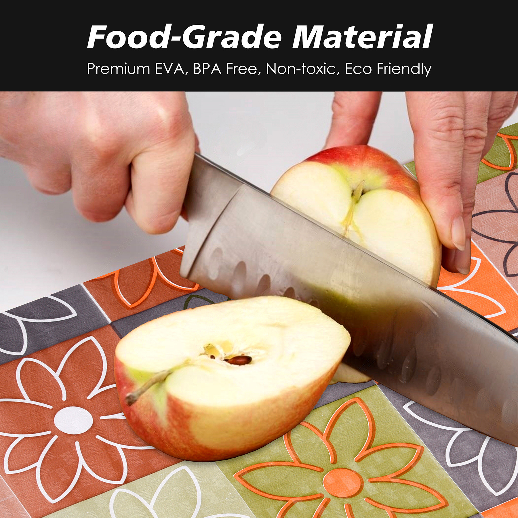 Kuber Industries Shelf Liner  Kitchen Cabinet Shelf Protector  Kitchen Liners for Cabinets and Drawers  Drawer Liner Mat  Check-Design Shelf Liner Cabinet Mat   Orange