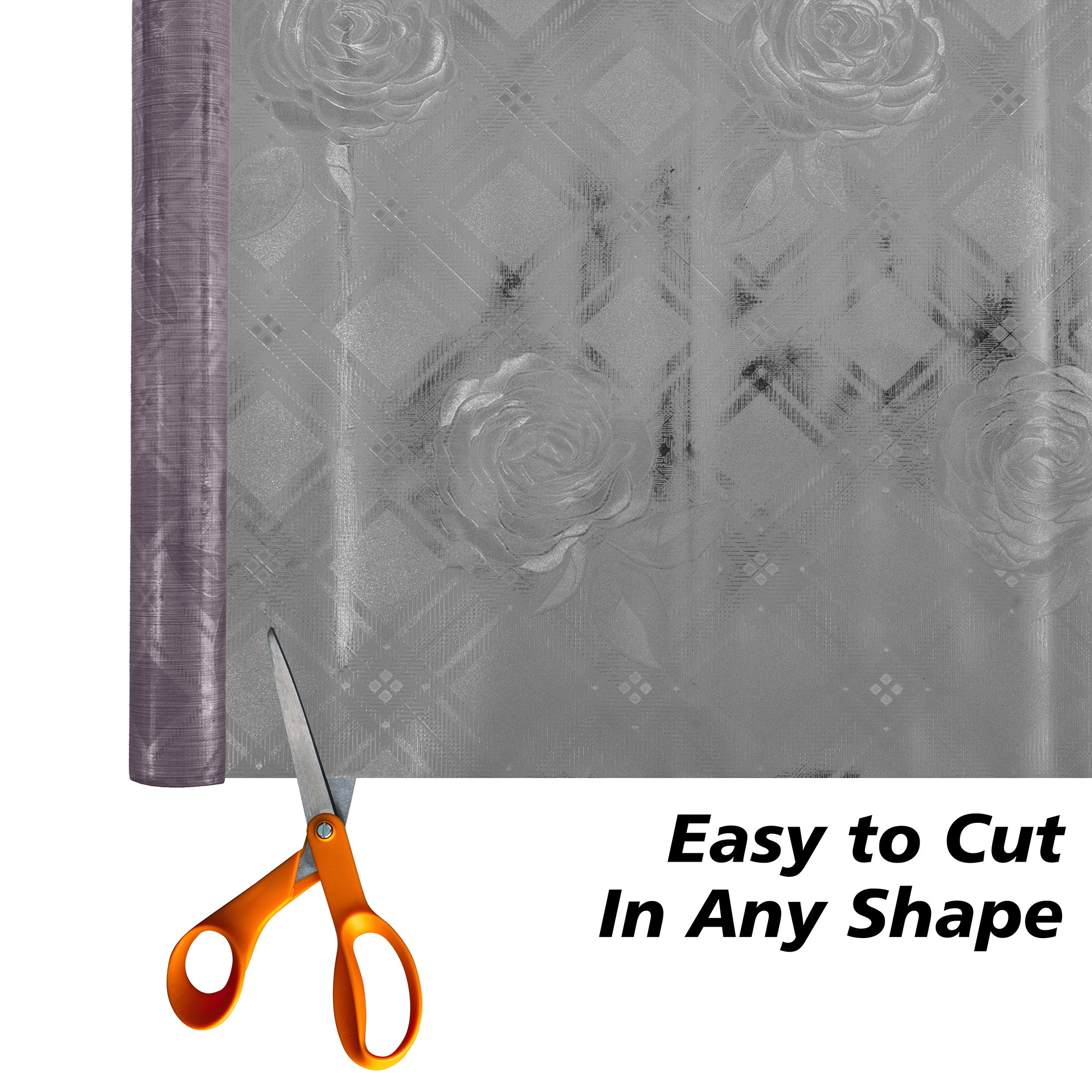 Kuber Industries Shelf Liner  Kitchen Cabinet Shelf Protector  Kitchen Liners for Cabinets and Drawers  Drawer Liner Mat  Self Shining Shelf Liner Cabinet Mat   Brown