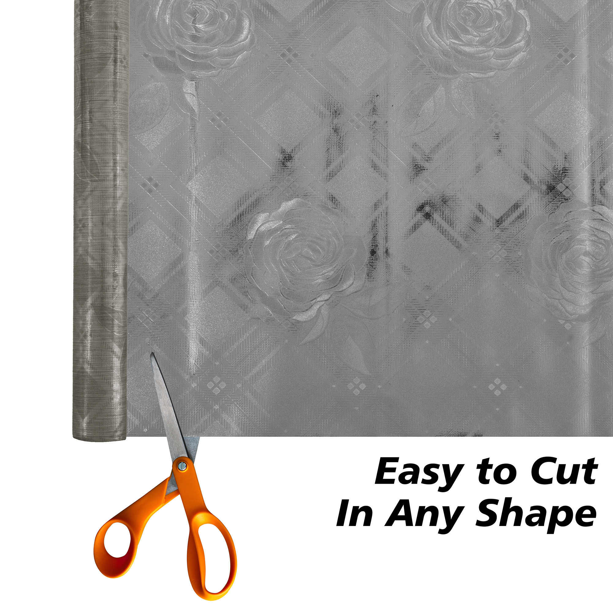 Kuber Industries Shelf Liner  Kitchen Cabinet Shelf Protector  Kitchen Liners for Cabinets and Drawers  Drawer Liner Mat  Self Shining Shelf Liner Cabinet Mat   Golden