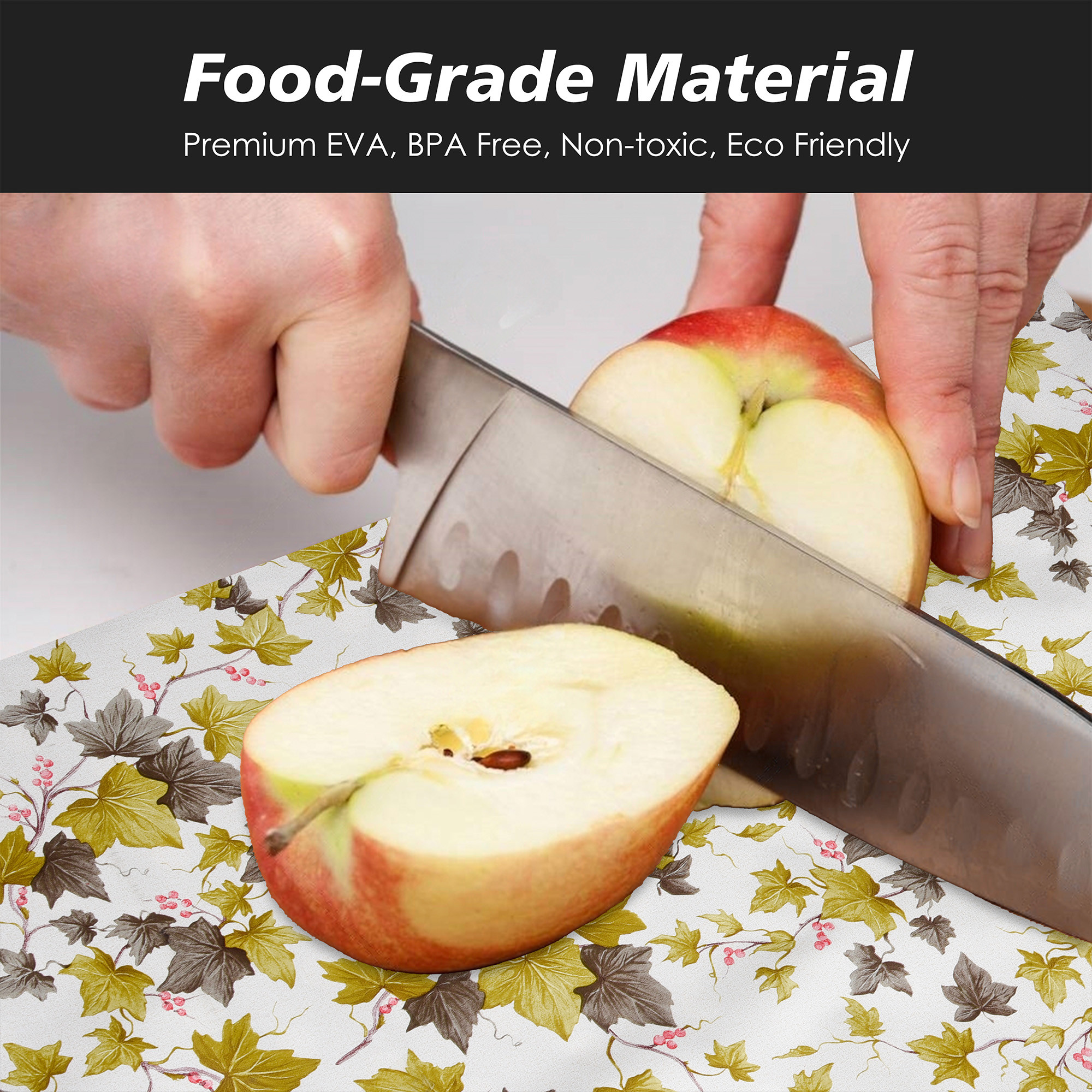 Kuber Industries Shelf Liner  Kitchen Cabinet Shelf Protector  Kitchen Liners for Cabinets and Drawers  Drawer Liner Mat  Printed Shelf Liner Roll  Cabinet Mat   Green