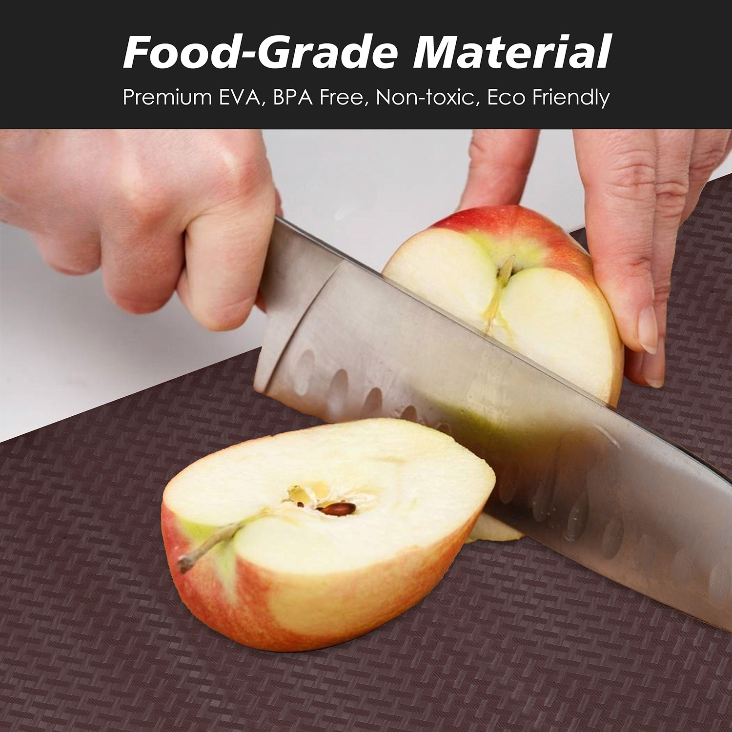 Kuber Industries Shelf Liner  Kitchen Cabinet Shelf Protector  Kitchen Liners for Cabinets and Drawers  Drawer Liner Mat  Self Check Shelf Liner Cabinet Mat   Brown