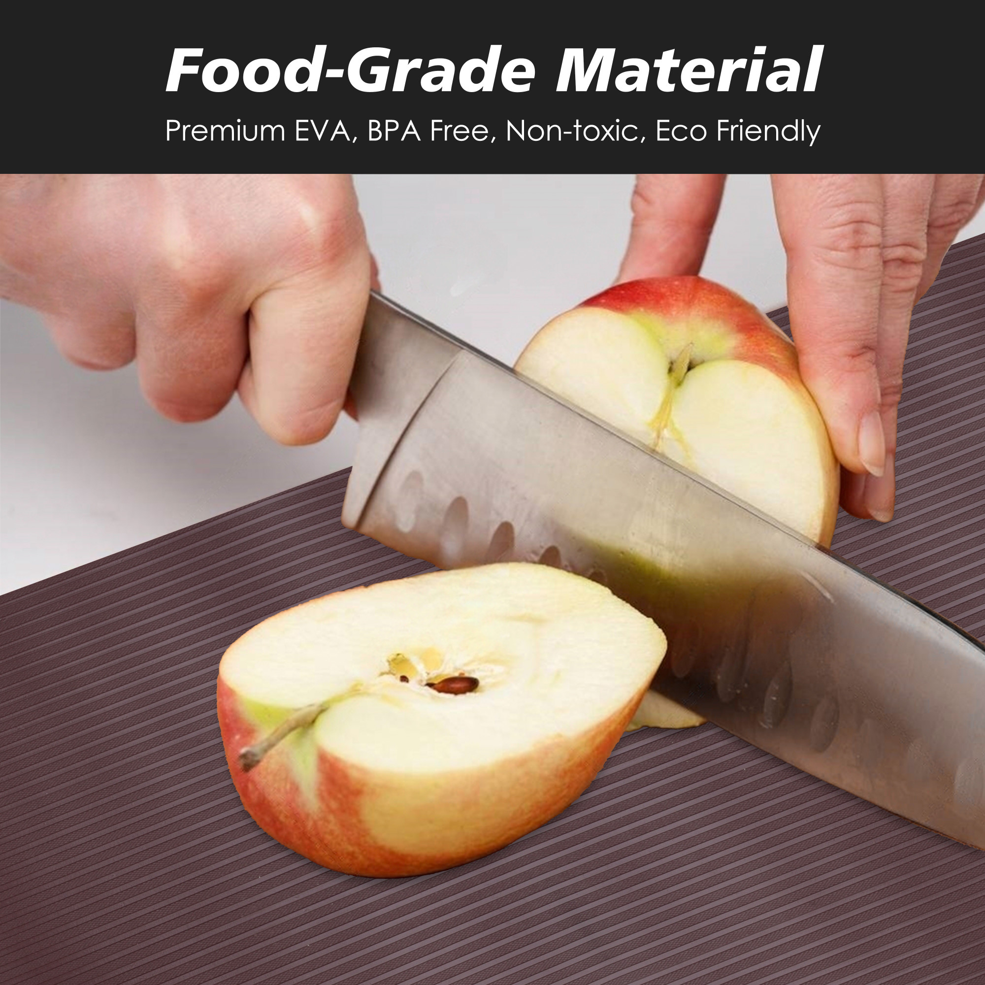 Kuber Industries Shelf Liner  Kitchen Cabinet Shelf Protector  Kitchen Liners for Cabinets and Drawers  Drawer Liner Mat  Self Lining Shelf Liner Cabinet Mat   Brown