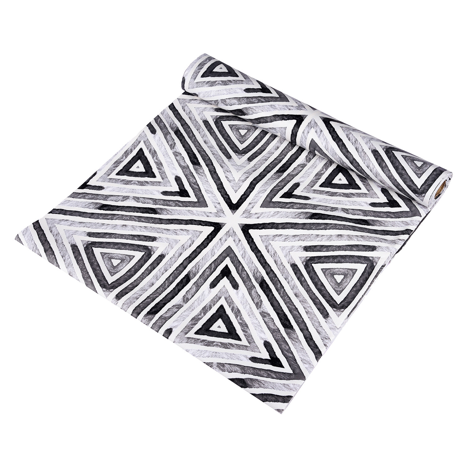 Kuber Industries Shelf Liner  Kitchen Cabinet Shelf Protector  Kitchen Liners for Cabinets and Drawers  Drawer Liner Mat  Triangle Shelf Liner Cabinet Mat  10 MTR  Gray