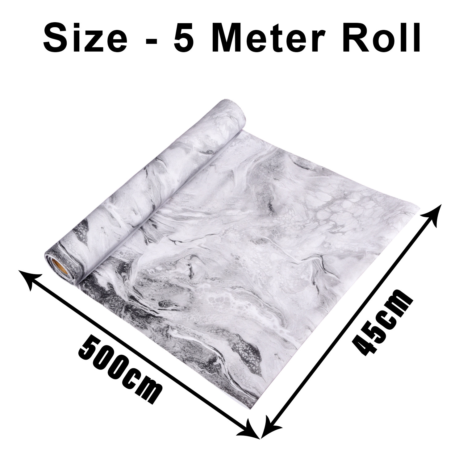 Kuber Industries Shelf Liner  Kitchen Cabinet Shelf Protector  Kitchen Liners for Cabinets and Drawers  Drawer Liner Mat  Marble Shelf Liner Cabinet Mat  5 MTR  Gray