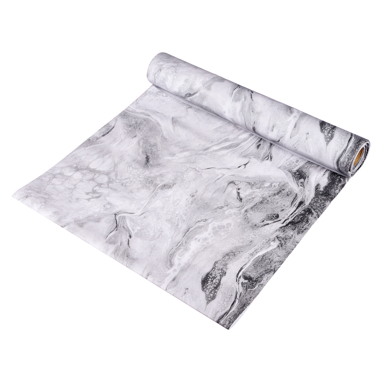Kuber Industries Shelf Liner  Kitchen Cabinet Shelf Protector  Kitchen Liners for Cabinets and Drawers  Drawer Liner Mat  Marble Shelf Liner Cabinet Mat  10 MTR  Gray