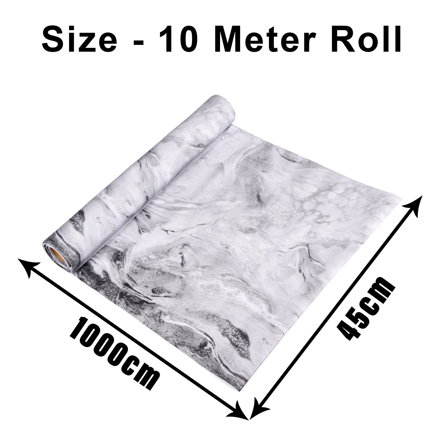 Kuber Industries Shelf Liner  Kitchen Cabinet Shelf Protector  Kitchen Liners for Cabinets and Drawers  Drawer Liner Mat  Marble Shelf Liner Cabinet Mat  10 MTR  Gray