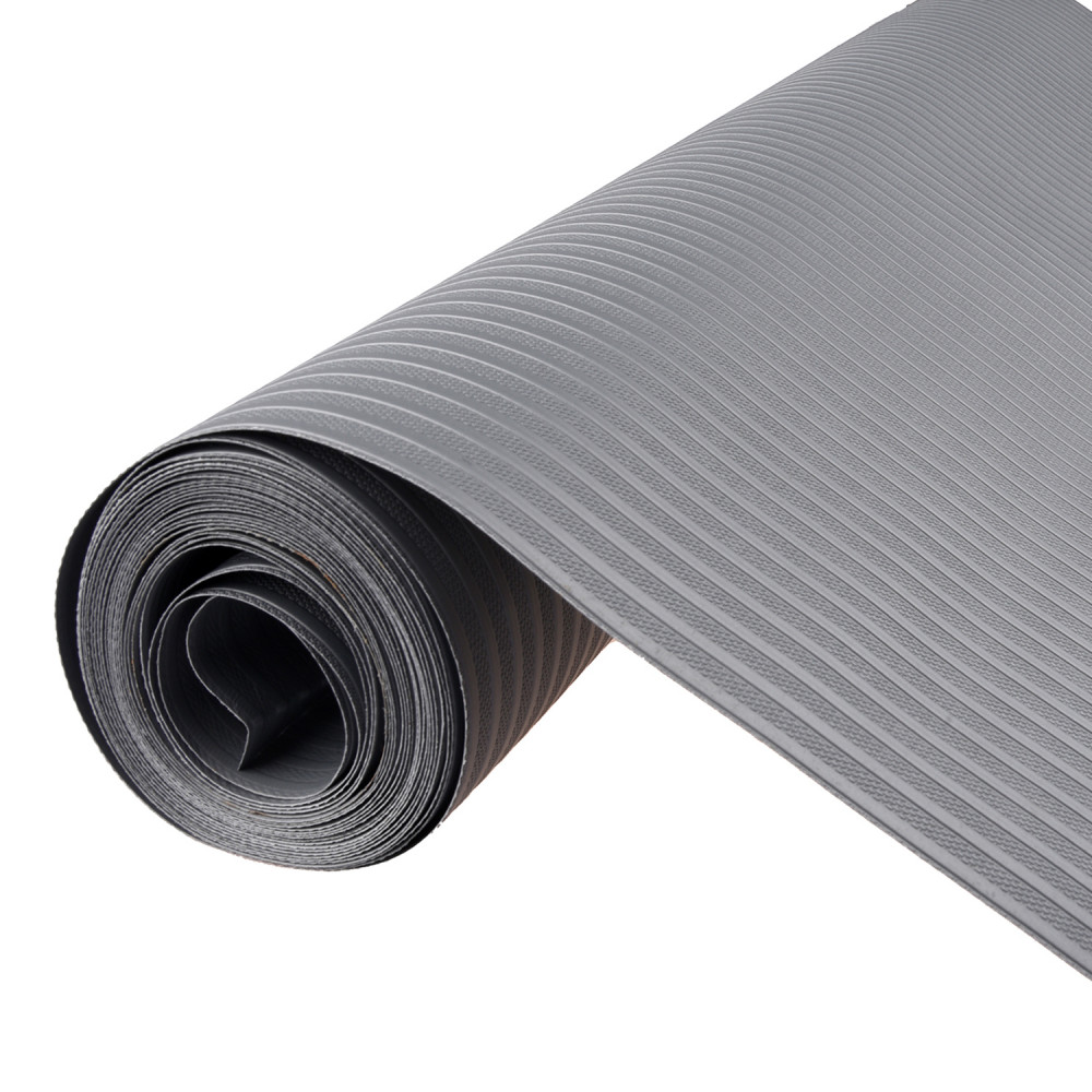 Kuber Industries Shelf Liner | Kitchen Cabinet Shelf Protector | Kitchen Liners for Cabinets and Drawers | Drawer Liner Mat | Self Lining Shelf Liner Cabinet Mat | 3 MTR | Gray