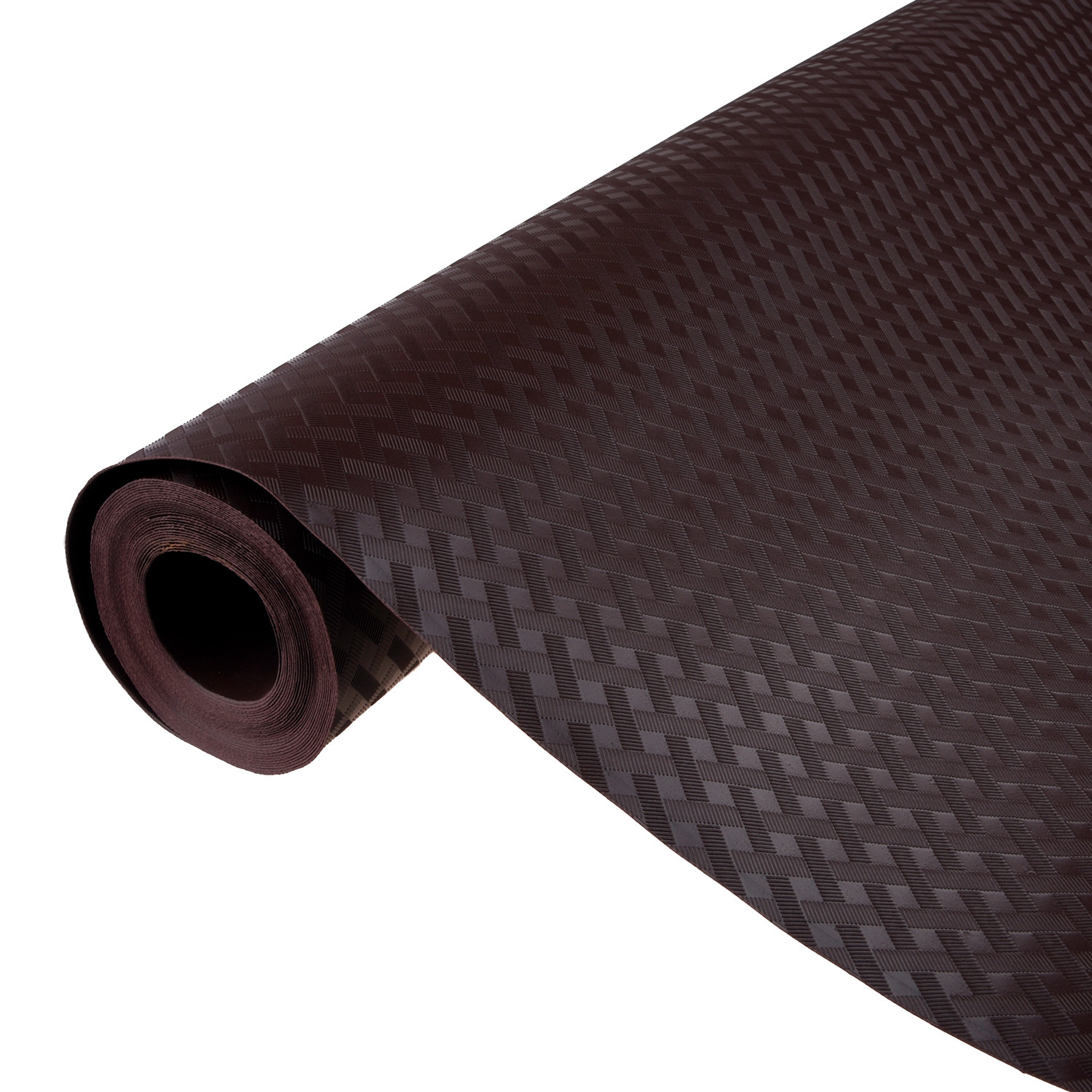 Kuber Industries Shelf Liner | Kitchen Cabinet Shelf Protector | Kitchen Liners for Cabinets and Drawers | Drawer Liner Mat | Self Check Shelf Liner Cabinet Mat | 3 MTR | Brown