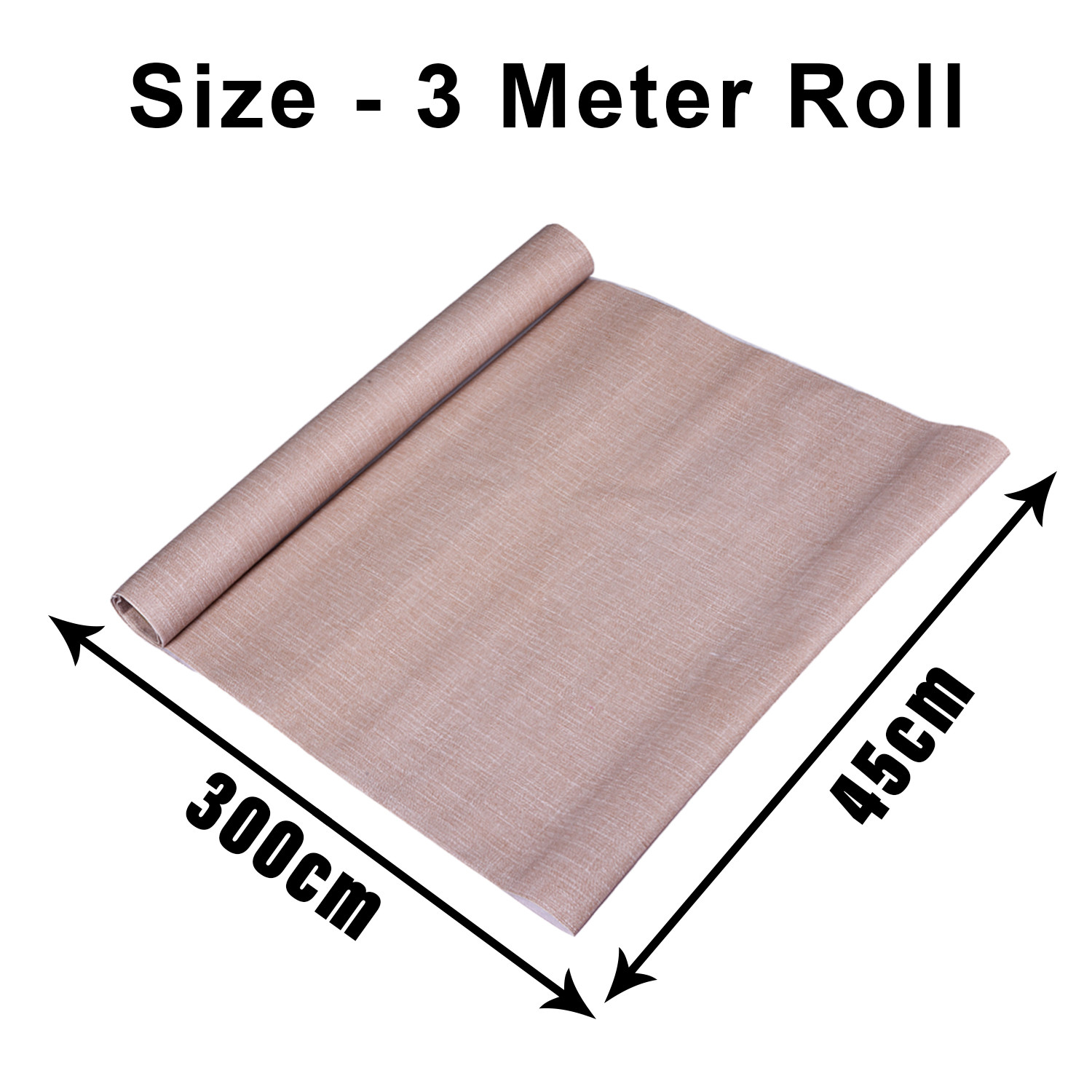 Kuber Industries Shelf Liner  Kitchen Cabinet Shelf Protector  Kitchen Liners for Cabinets and Drawers  Drawer Liner Mat  Texture Shelf Liner Roll  Cabinet Mat  3 MTR  Beige