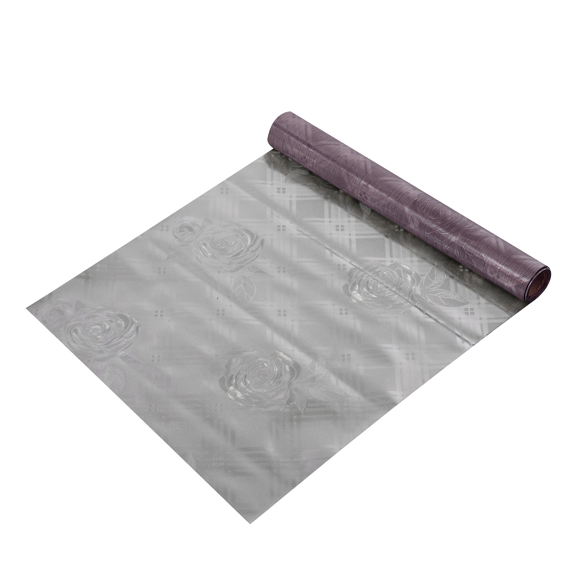 Kuber Industries Shelf Liner | Kitchen Cabinet Shelf Protector | Kitchen Liners for Cabinets and Drawers | Drawer Liner Mat | Self Shining Shelf Liner Cabinet Mat | 5 MTR | Brown