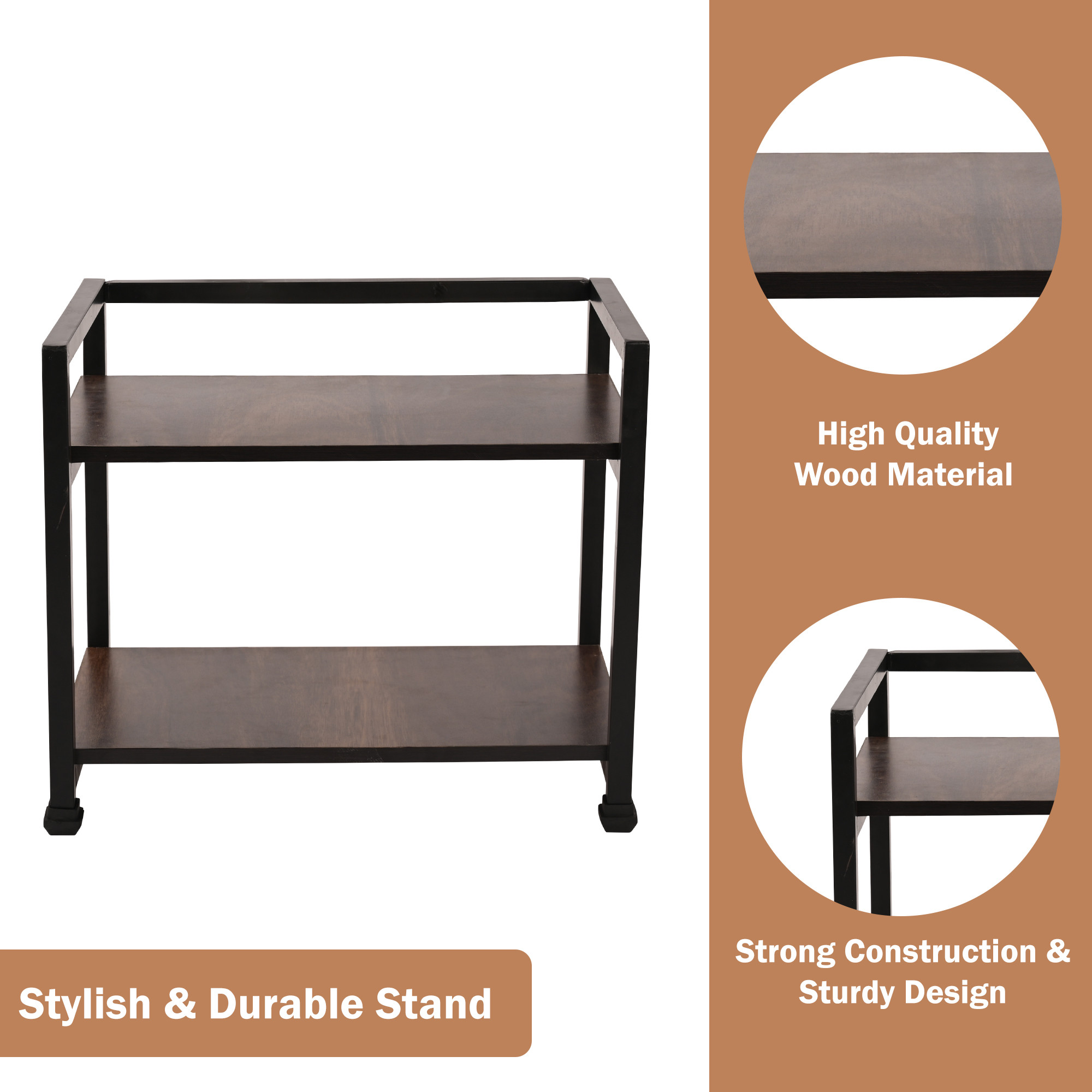 Kuber Industries Shoe Rack For Home  Wooden Footwear Stand  Shoe Cabinet  Small Shoe Holder  Wood  Metal  Outdoor Shoe Rack For Home