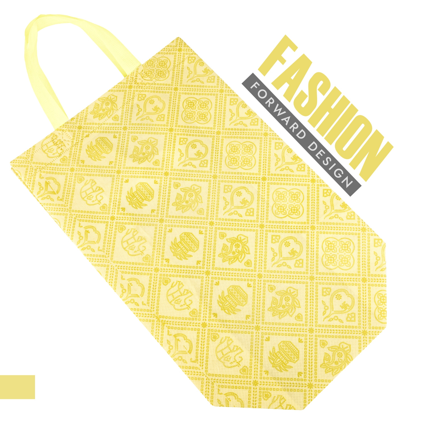 Kuber Industries Shopping Handbag | Grocery Handbag | Shopping Bag | Grocery Shopping Bag | Reusable Shopping Bags | Vegetable Bag | Carry Bag |Multicolor