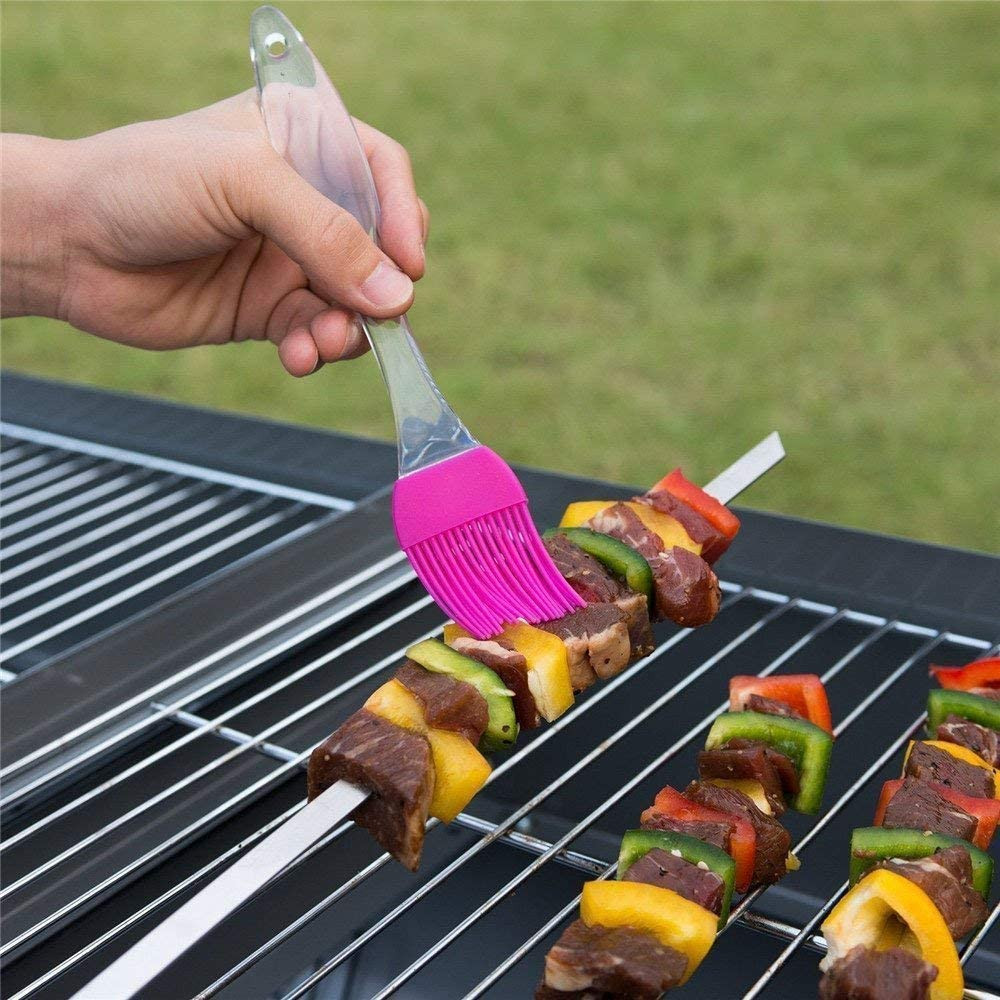 Kuber Industries Silicone Spatula And Brush Set for Pastry, Cake Mixer, Decorating, Cooking, Baking, Silicone Spatula And Pastry Brush,(Multicolour)