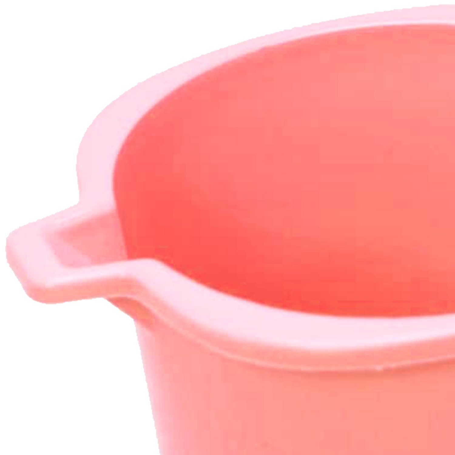 Kuber Industries Small Plastic Bathroom Mug, 1 Litre-(Pink)