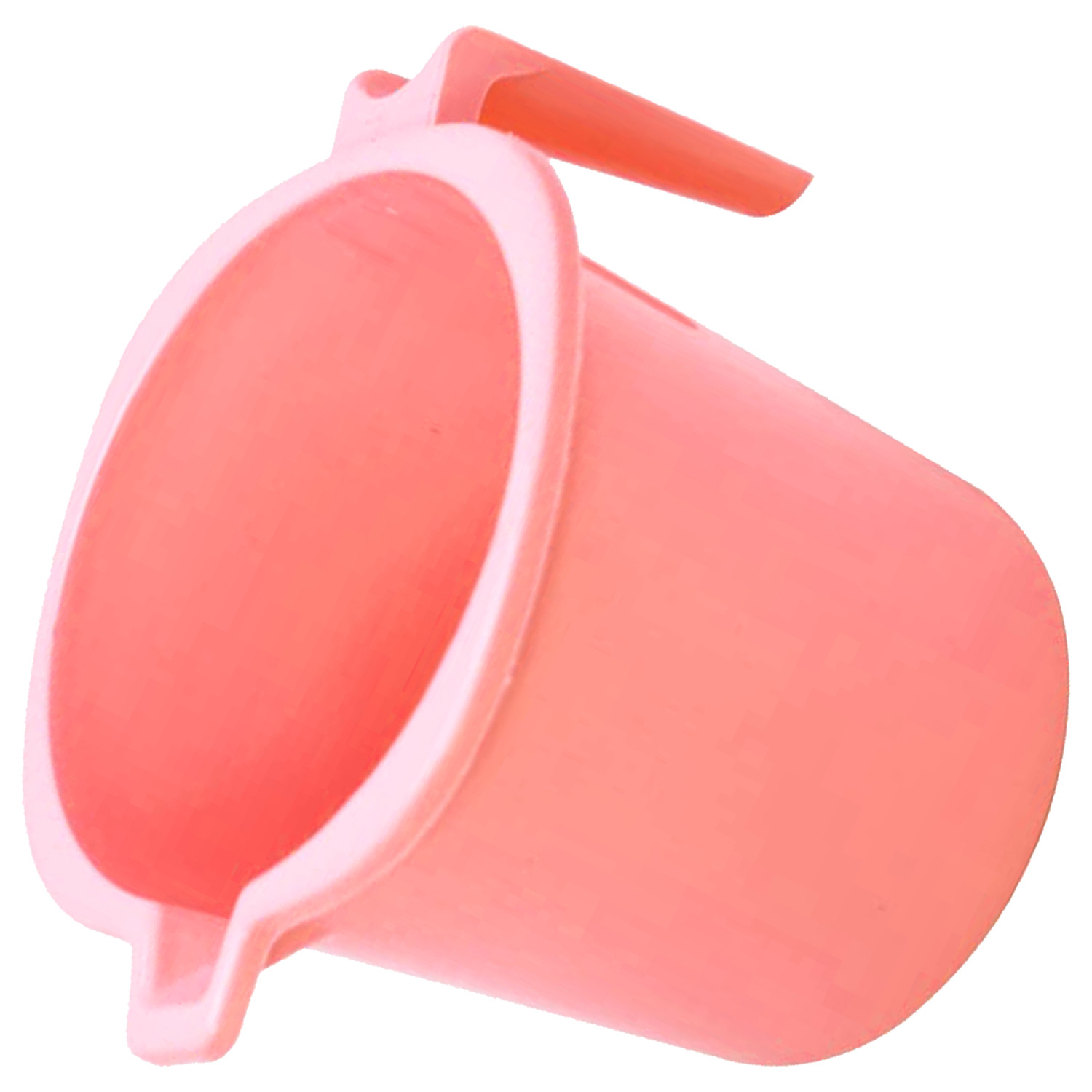 Kuber Industries Small Plastic Bathroom Mug, 1 Litre-(Pink)