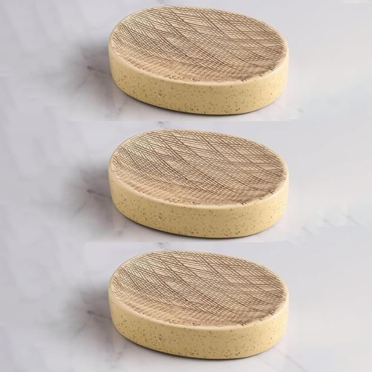 Kuber Industries Soap Holder | Handwash Soap Dispenser | Soap Dispenser for Wash Basin | Soap Dispenser Case | Bathroom Dispenser Case | 3 Piece | JY00032 | Khaki