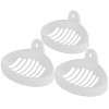 Kuber Industries Soap Holder|Sink Soap Holder|Plastic wall Mounted Soap Holder|Oval Shape Self Draining Soap Dish for Bathroom| (White)