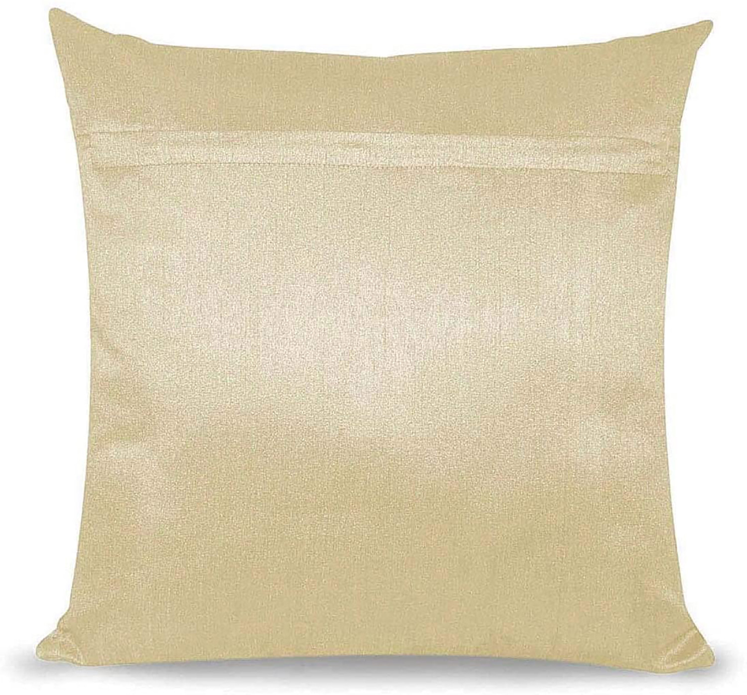 Kuber Industries Soft Decorative Square Quilting Cushion Cover, Cushion Case For Sofa Couch Bed 18x16 Inch-(Brown)
