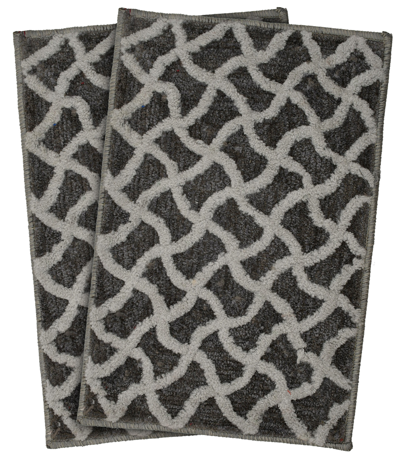 Kuber Industries Soft, lightweigth, Washable, Non Slip Doormat Entrance Rug Dirt Trapper Mat Shoes Scraper for Entry, Patio, Porch (Brown)