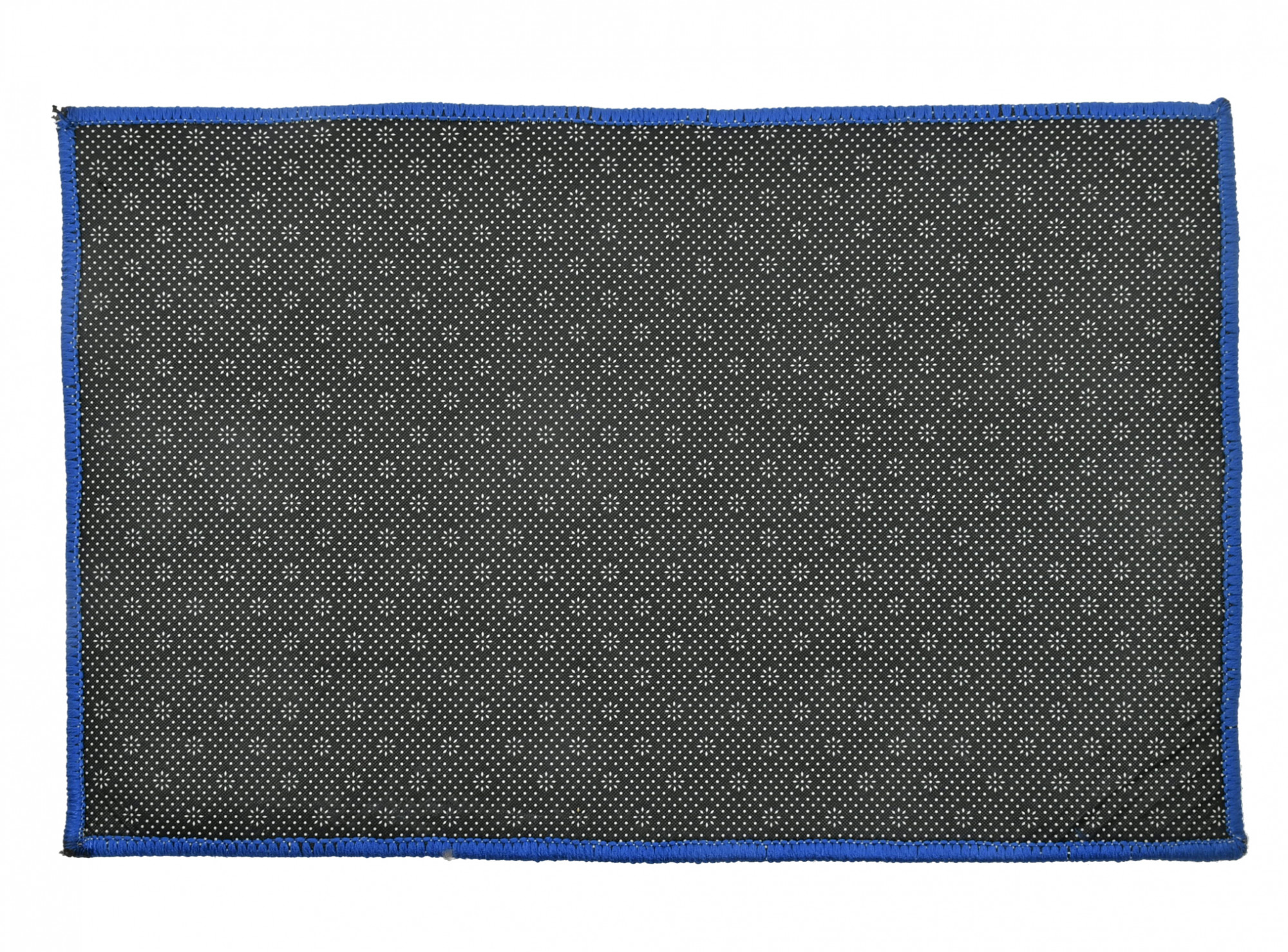 Kuber Industries Soft, lightweigth, Washable, Non Slip Doormat Entrance Rug Dirt Trapper Mat Shoes Scraper for Entry, Patio, Porch (Blue)