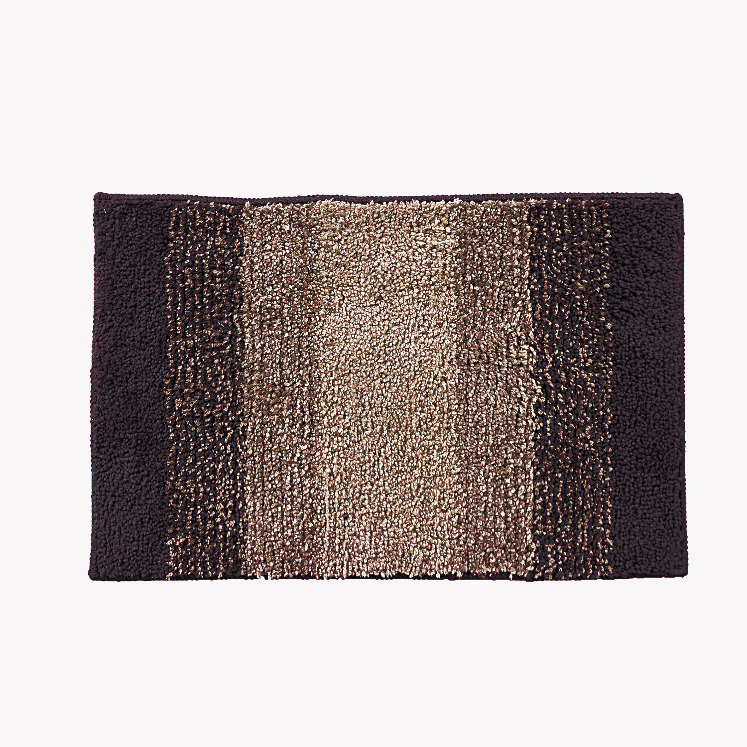 Kuber Industries Soft Shaggy Door Mat|Super Absorbent Cotton Floor Mat For Shoe Scraper & Indoor And Outdoor (Brown)