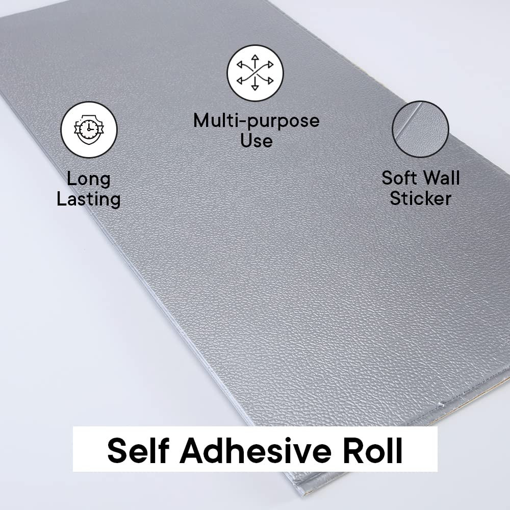 Kuber Industries Soft Wall Sticker for Walls | Quirky Pattern & Self Adhesive Peel Wall Stickers | Easy to Peel, Stick & Remove DIY Wallpaper | Suitable on All Walls | Pack of 2 Sheets,70 cm X 70 cm