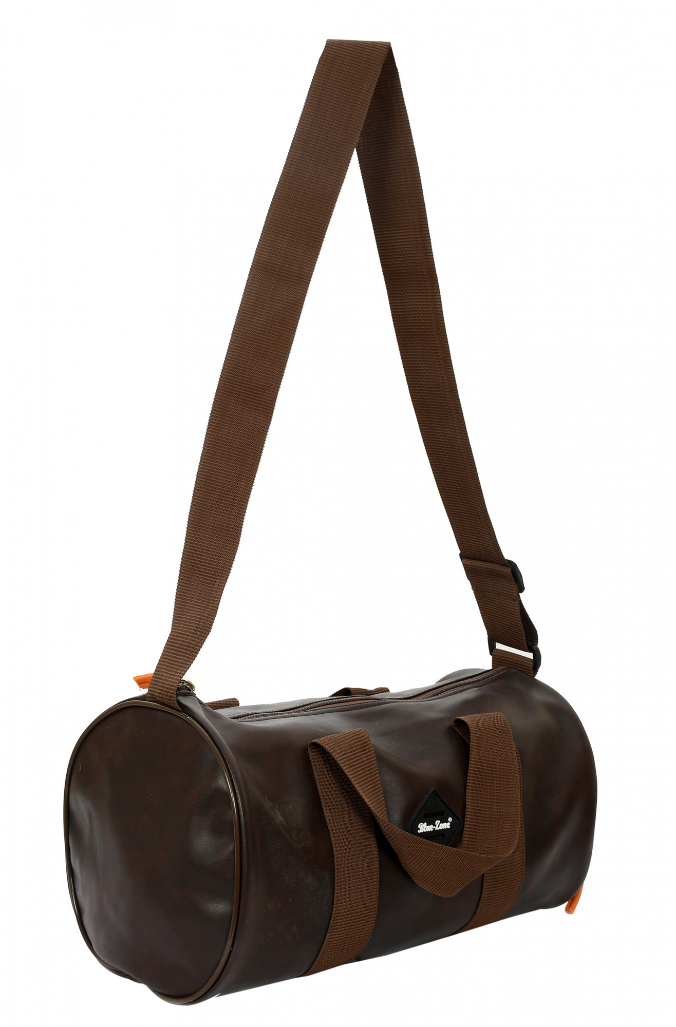 Kuber Industries Sports Gym Bag  Shoes Compartment Travel Duffel Bag for Men and Women Lightweight Brown