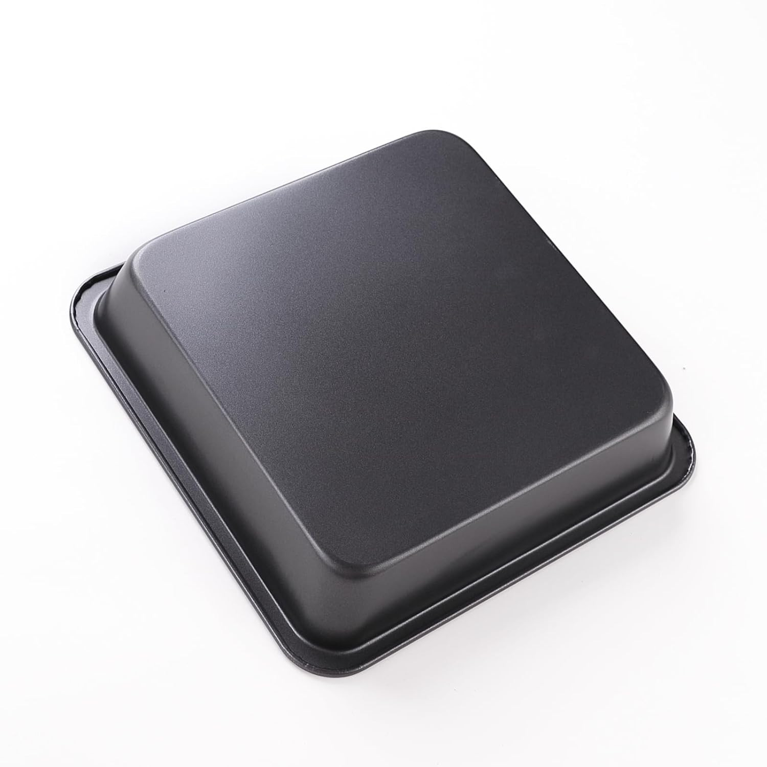 Kuber Industries Square Bakeware Cake Pan|Large Cake/Bread Mould (Black)
