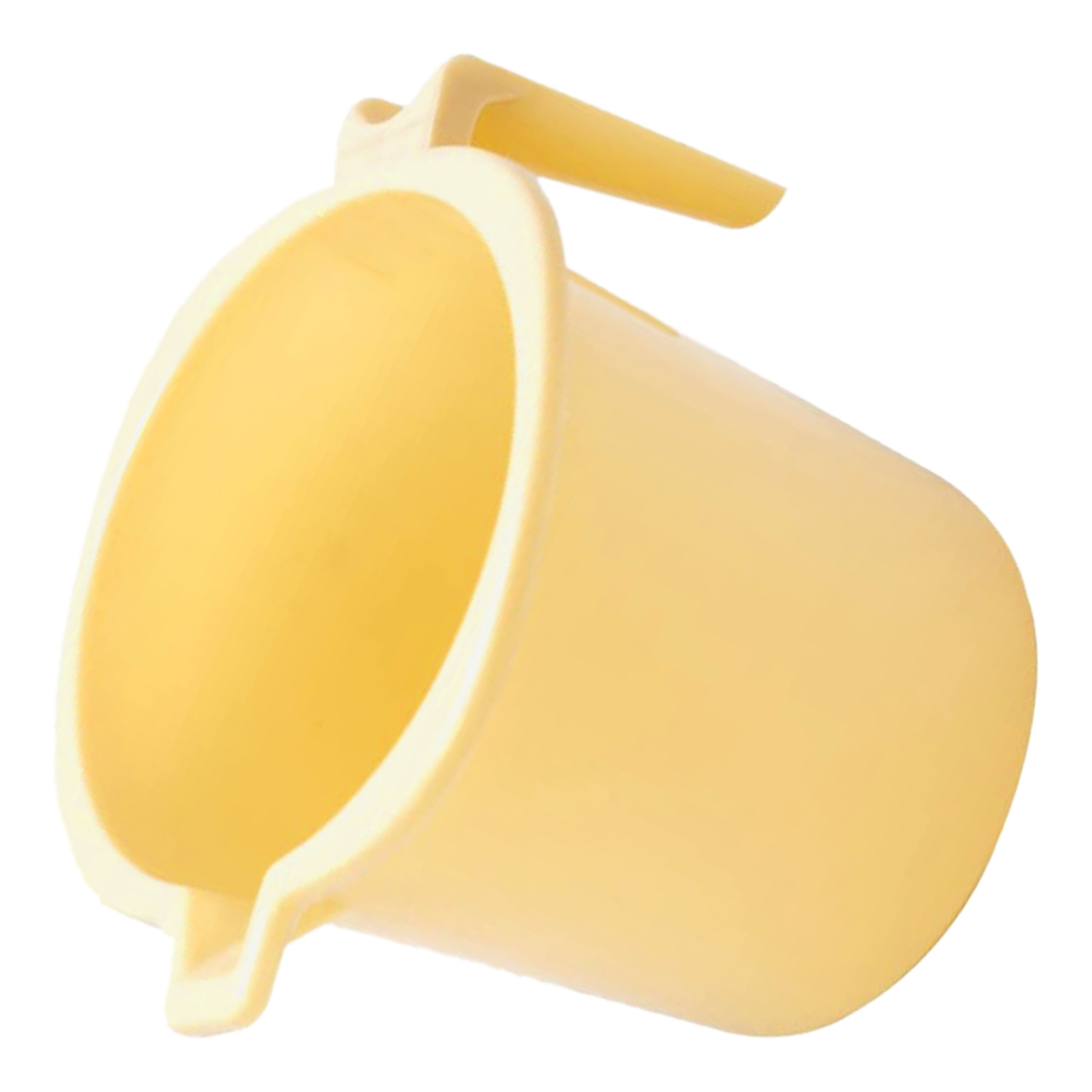 Kuber Industries Square Large Plastic Bathroom Mug, 2 Litre-(Cream)