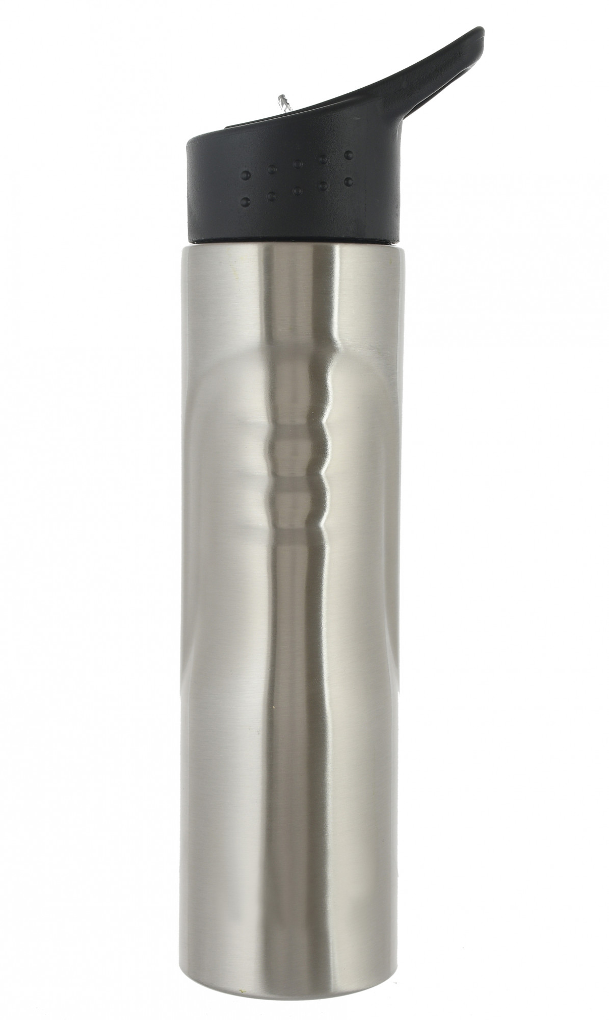 Kuber Industries Stainless Steel BPA Free Drinking Bottle, Leakproof Gym Bottle, Ideal for Sports, Bike, Running, Hiking With Lid Sipper, 700ml (Silver)