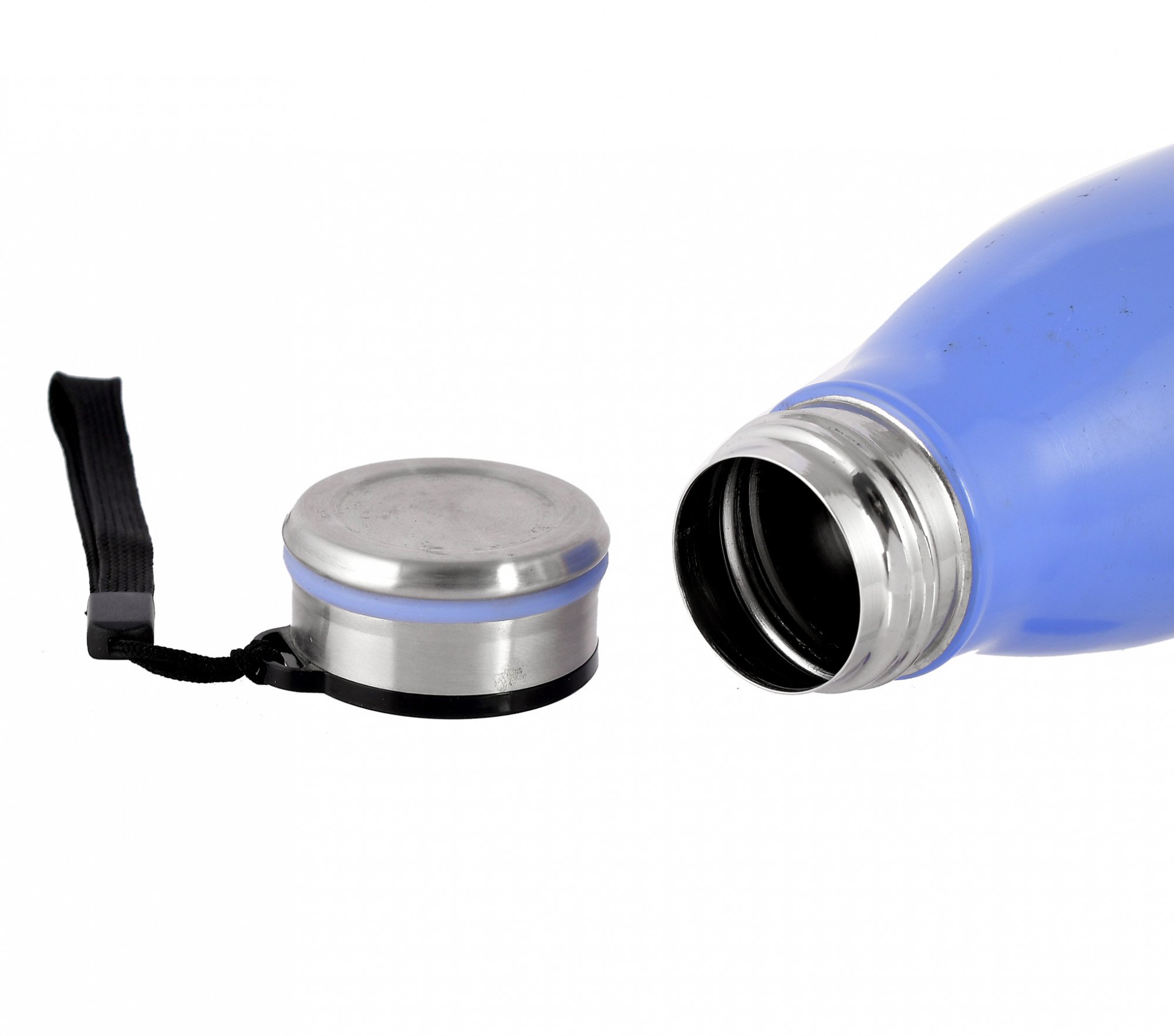 Kuber Industries Stainless Steel Fridge Water Bottle, 750 ML (Blue)-HS42KUBMART25189