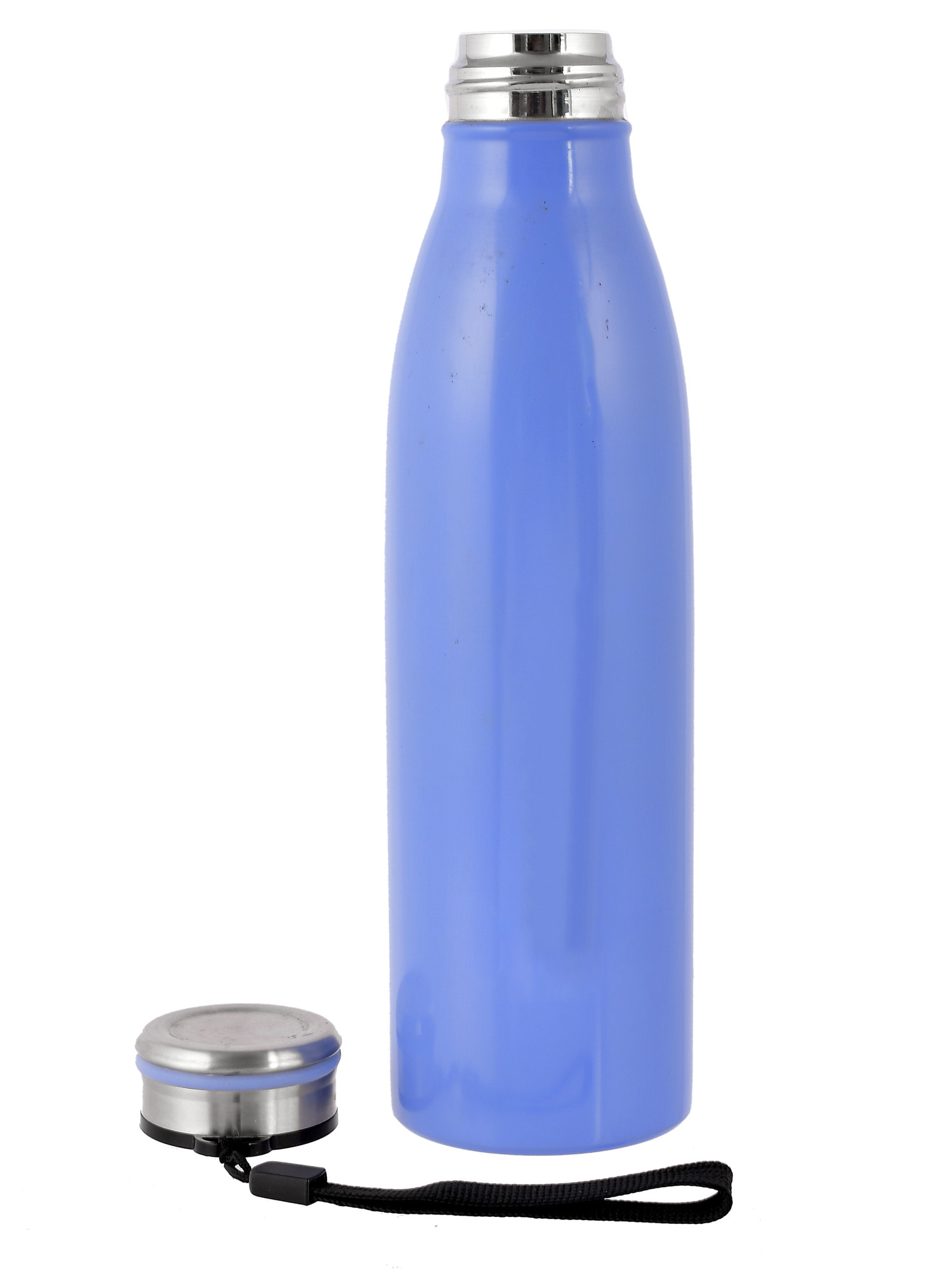 Kuber Industries Stainless Steel Fridge Water Bottle, 750 ML (Blue)-HS42KUBMART25189