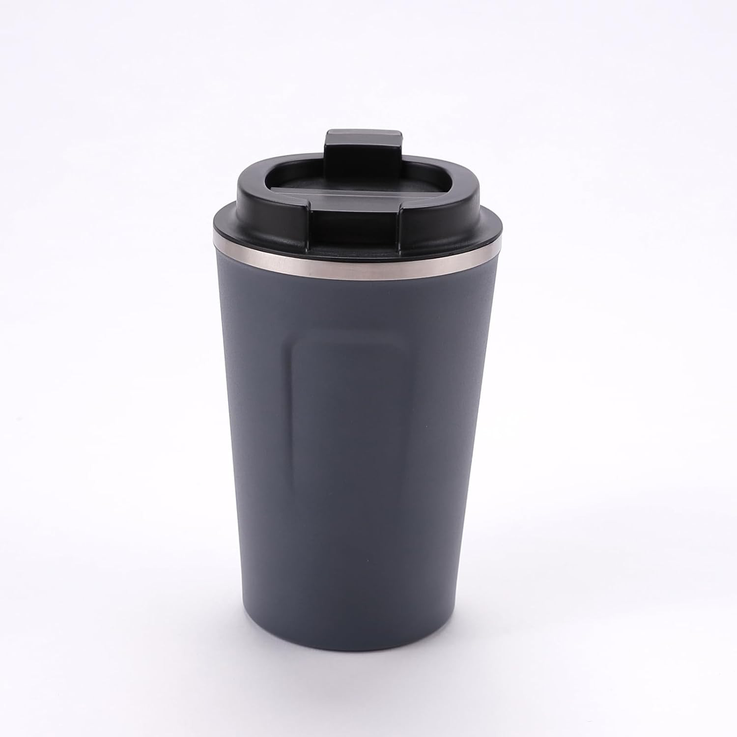 Kuber Industries Stainless Steel Insulated Coffee Cup With Sipper Mouth|Travel Coffee Mug 