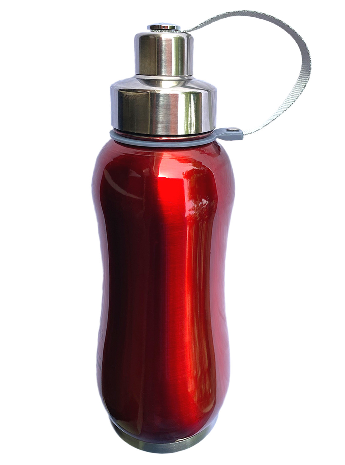 Kuber Industries Stainless Steel Insulated Water Bottle With Strainer For Home & Traveling, 1Ltr.(Maroon) 54KM4309