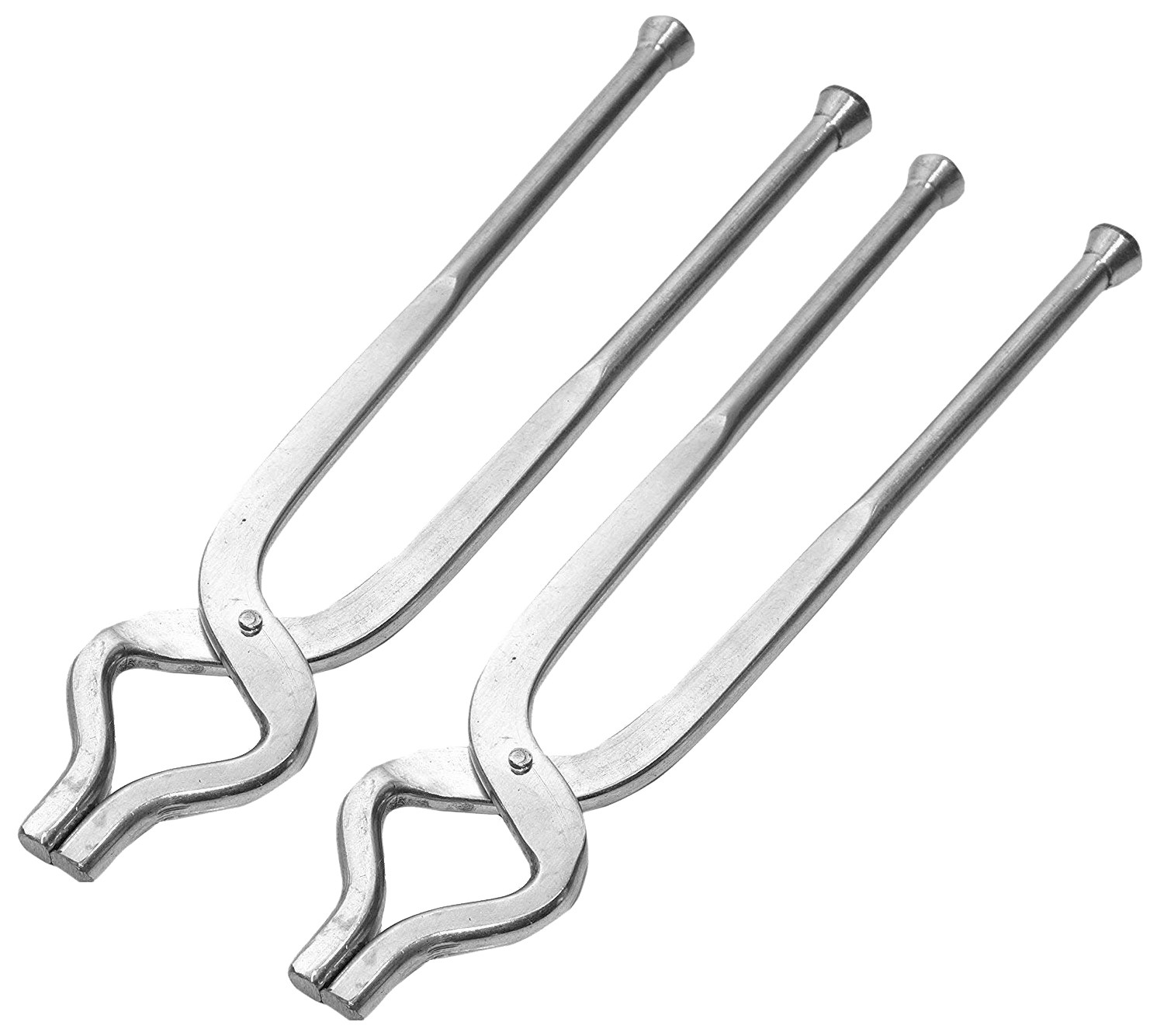 Kuber Industries Stainless Steel Pakkad, Sansi, Tong, Kitchen Tool pincer, Chimta, Utility Holder (Silver)