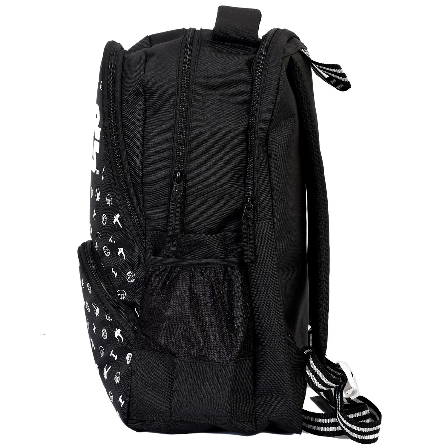 Kuber Industries Star Wars School Bag  Kids School Bags  Student Bookbag  Spacious School Bag  School Bag for Girls  Boys  School Backpack for Kids  4 Compartments School Bag  Black