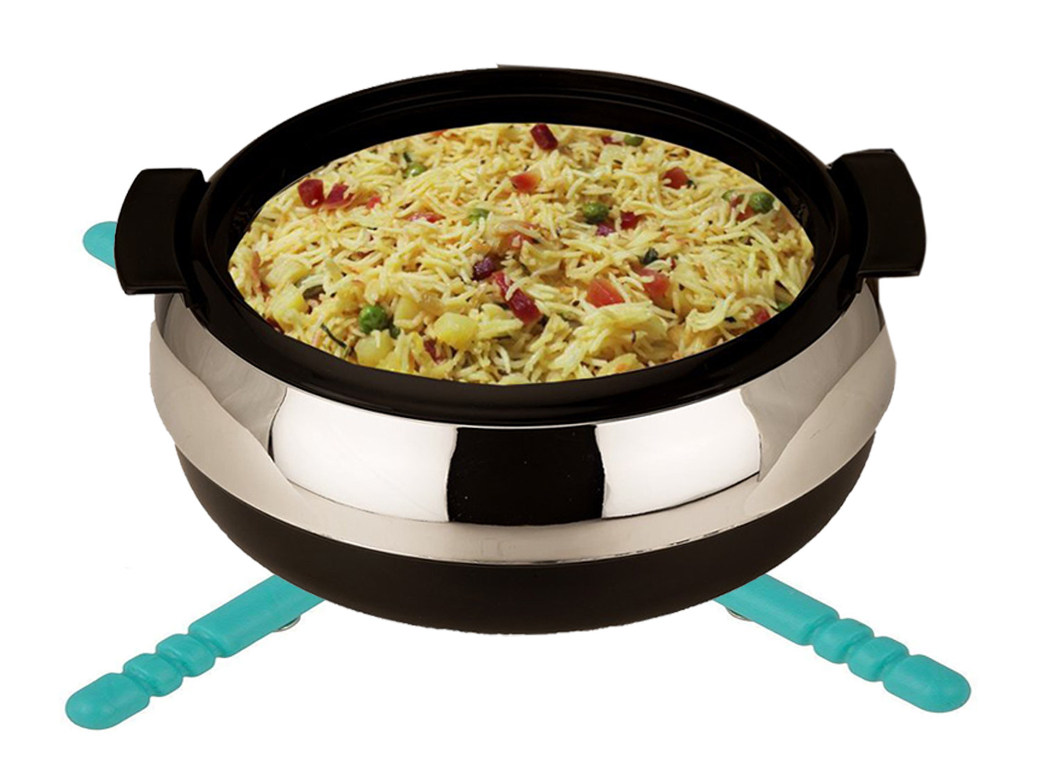 Kuber Industries Stick Hot Mate/Hot Pot Stand/Hot Plate Stand/Pot Holder,22x22 Cm (Multi)