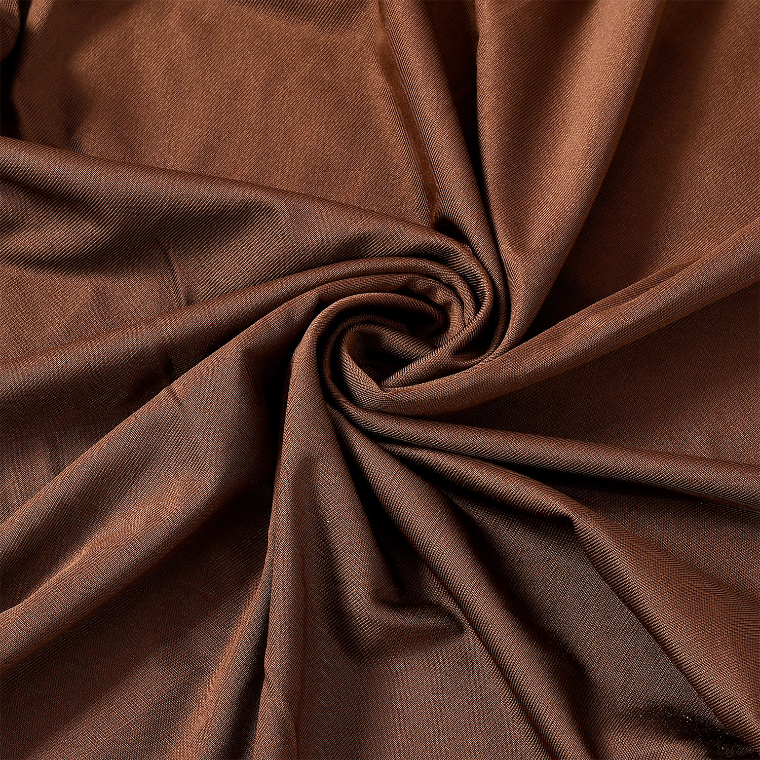 Kuber Industries Stretchable, Non-Slip Polyster 1 Seater Sofa & Chair Cover Set, Set of 2 (Brown)