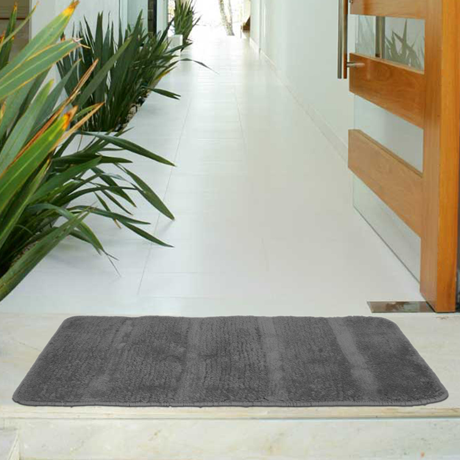 Kuber Industries Strips Design Cotton Door Mat For Porch/Kitchen/Bathroom/Laundry Room, 24