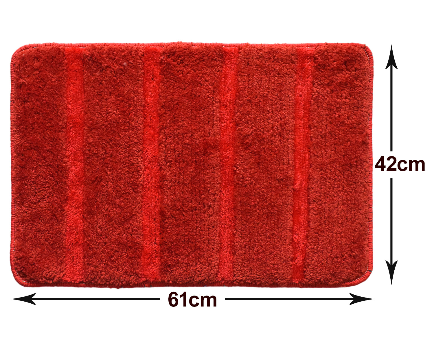 Kuber Industries Strips Design Cotton Door Mat For Porch/Kitchen/Bathroom/Laundry Room, 24