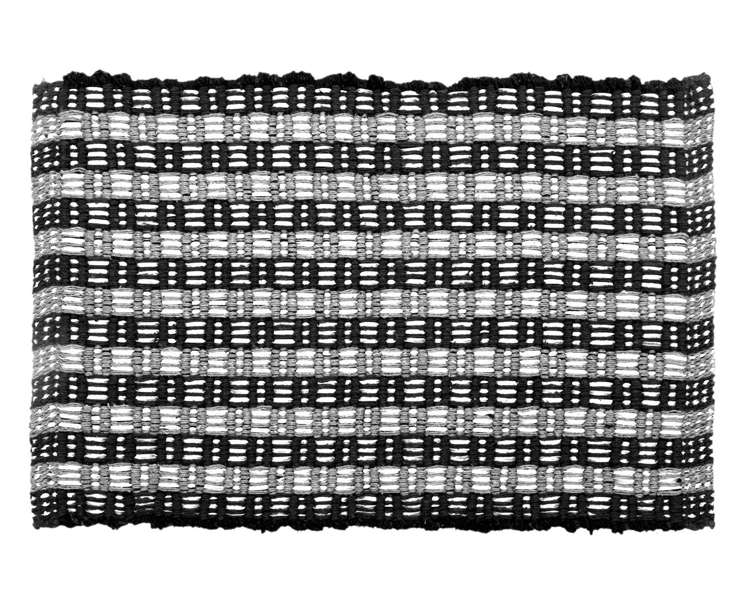 Kuber Industries Strips Design Multiuses Washable Cotton Door Mat, Bathmat, 23