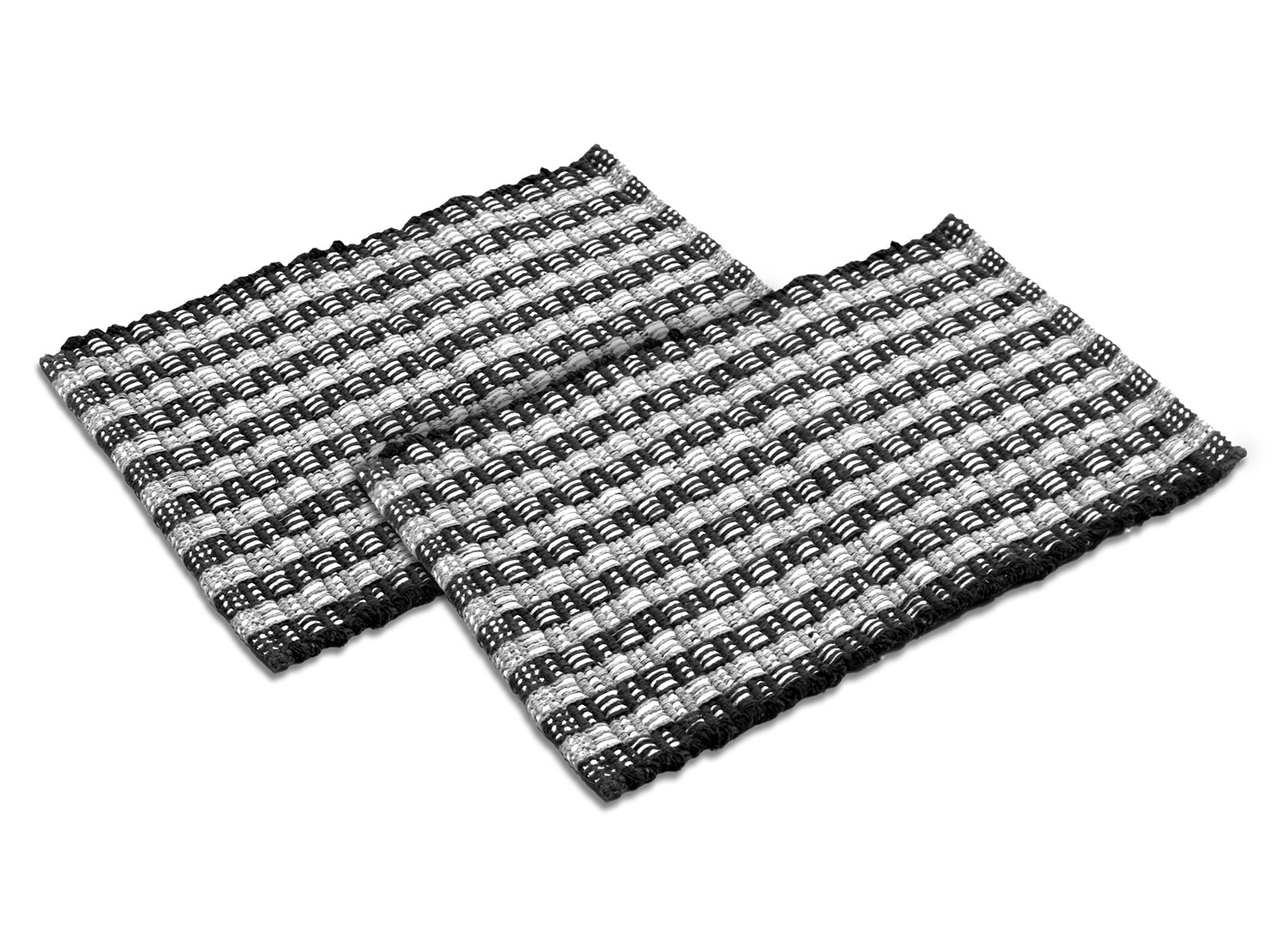 Kuber Industries Strips Design Multiuses Washable Cotton Door Mat, Bathmat, 23