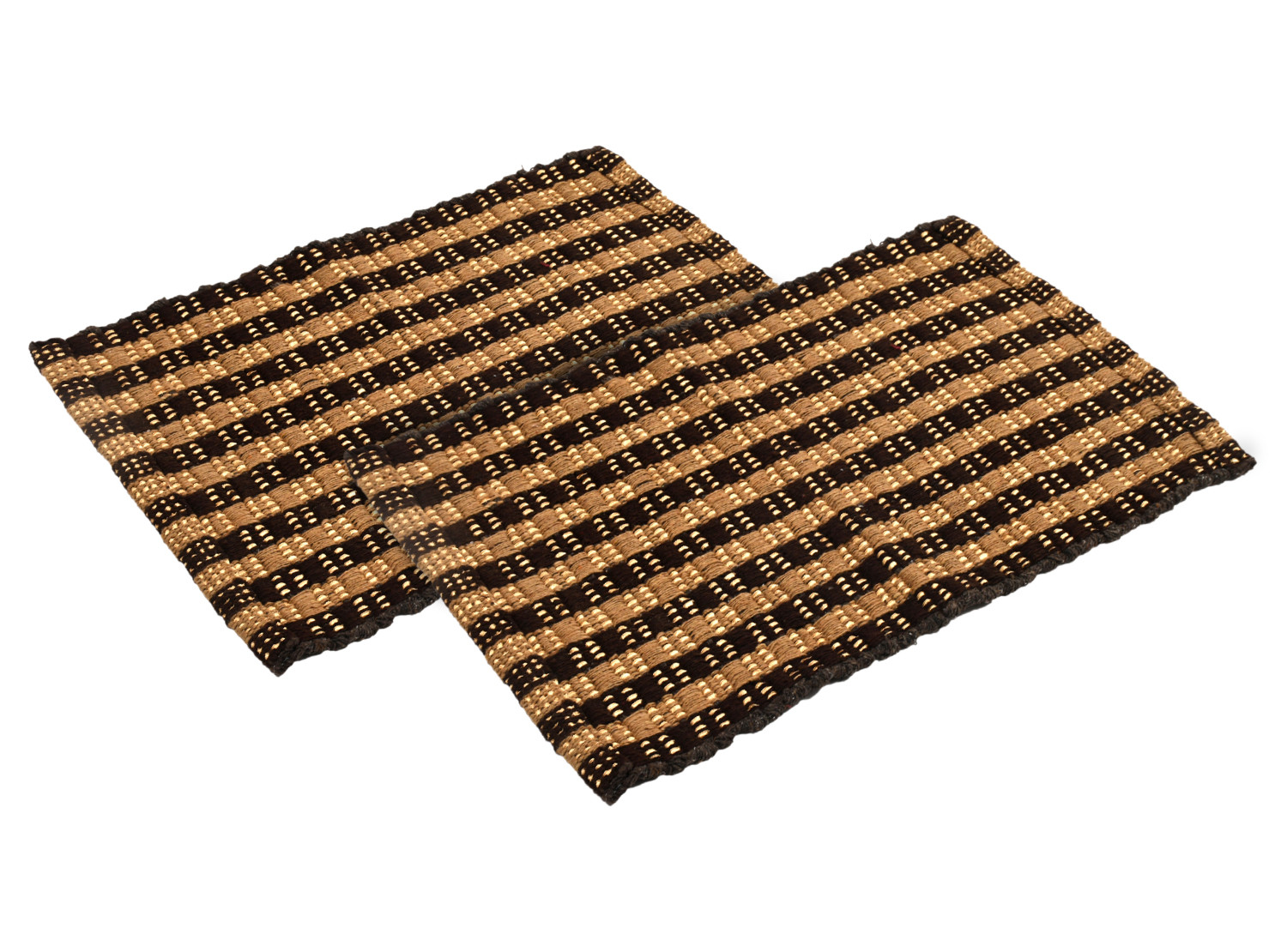 Kuber Industries Strips Design Multiuses Washable Cotton Door Mat, Bathmat, 23
