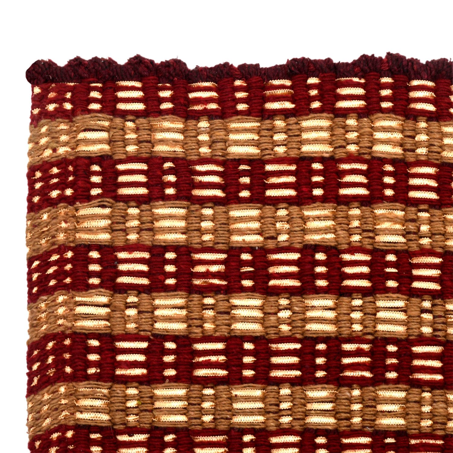 Kuber Industries Strips Design Multiuses Washable Cotton Door Mat, Bathmat, 23
